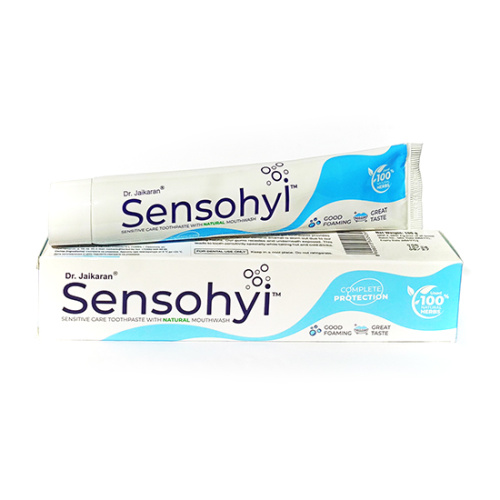 Зубная паста "Сенсохи для чувствительных зубов" (Sensohyi Sensitive) 100 г, Dr. Jaikaran Зубная паста "Сенсохи для чувствительных зубов" (Sensohyi Sensitive) 100 г, Dr. Jaikaran