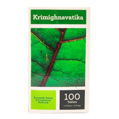 Кримигнаватика (Krimighnavatika) - антипаразитарное / 100 табл., Bipha Кримигнаватика (Krimighnavatika) - антипаразитарное / 100 табл., Bipha