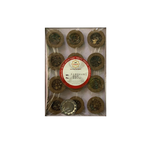 Благовония Самбрани (Sambrani Cups) 12 шт, Gomata Благовония Самбрани (Sambrani Cups) 12 шт, Gomata