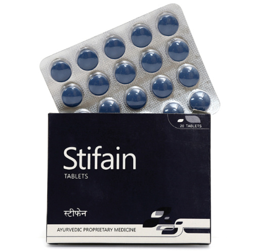 Стифайн (STIFAIN) - противовоспалительное для суставов / 20 табл., AYURCHEM Стифайн (STIFAIN) - противовоспалительное для суставов / 20 табл., AYURCHEM