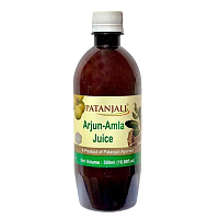 Сок натуральный "Арджуна и Амла" 500 мл, Patanjali