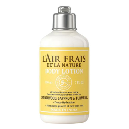 Лосьон с сандалом,шафраном и куркумой (Sandalwood,Saffron & Turmeric) 200мл., L'Air Frais Лосьон с сандалом,шафраном и куркумой (Sandalwood,Saffron & Turmeric) 200мл., L'Air Frais