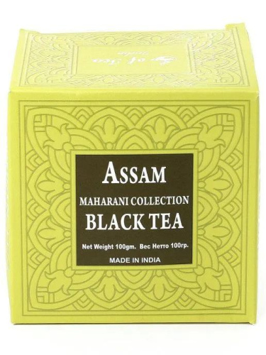 Чай черный крупно листовой Ассам Махарани (Assam Maharani Collection Black) 100 гр., Bharat Bazaar фото 2 Чай черный крупно листовой Ассам Махарани (Assam Maharani Collection Black) 100 гр., Bharat Bazaar фото 2