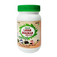 Лаван Бхаскар чурна (Lavan Bhaskar Churna) - улучшение пищеварения / 100 г, Adarsh