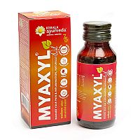 Масло Миаксил (Myaxyl Oil) - от боли, отеков, воспалений суставов 60 мл, Kerala Ayurveda