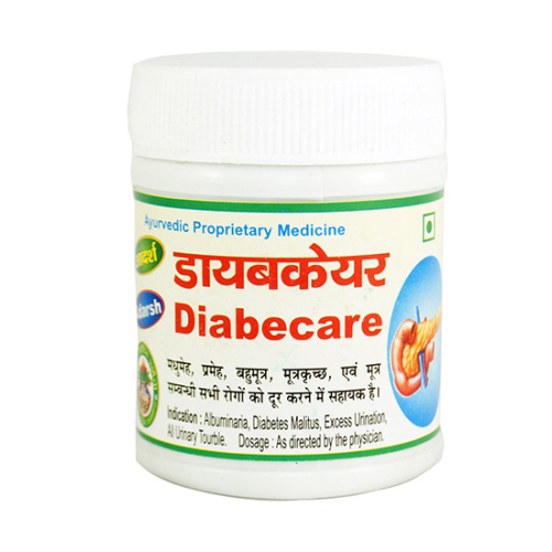 Диабкейр (Diabecare) - при диабете / 40 г (100 - 110 табл), Adarsh Диабкейр (Diabecare) - при диабете / 40 г (100 - 110 табл), Adarsh