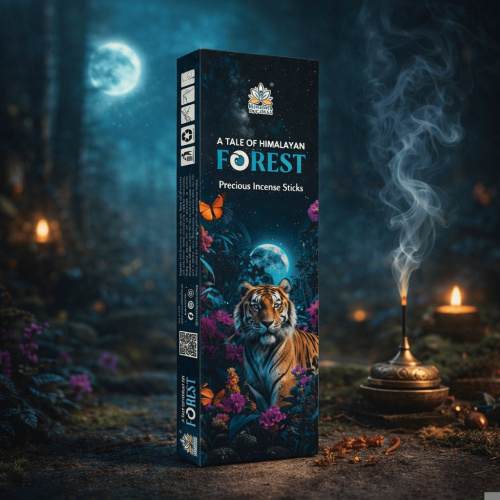 Благовония "A Tale of Himalayan Forest" (Сказ о Гималайских лесах) 50гр., Himalaya Incense Благовония "A Tale of Himalayan Forest" (Сказ о Гималайских лесах) 50гр., Himalaya Incense