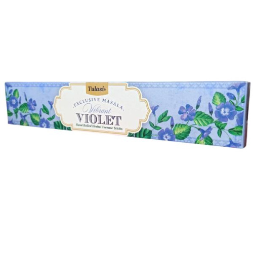 Благовония "Яркая фиалка" (VIBRANT VIOLET) 15 г, TULASI EXCLUSIVE MASALA фото 2 Благовония "Яркая фиалка" (VIBRANT VIOLET) 15 г, TULASI EXCLUSIVE MASALA фото 2