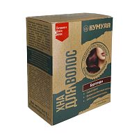 Хна для волос "Бургунди" 6х10 г, Kumuda