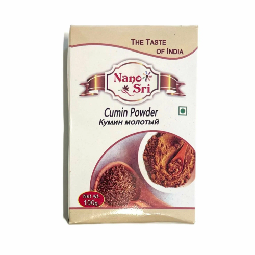 Кумин молотый (Cumin Powder) 100 г, Nano Sri Кумин молотый (Cumin Powder) 100 г, Nano Sri