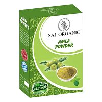 Порошок для волос "Амла" (Amla Powder) 100 г, Sai Organic