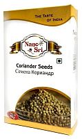 Кориандр семена (Coriander Seeds) 80 г, Nano Sri