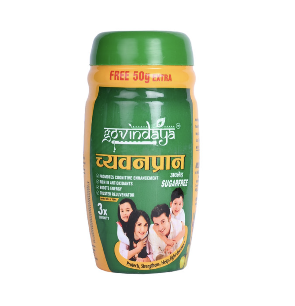 Чаванпраш Авалех без сахара Говиндая (Chyawanprash Avaleha Sugarfree Govindaya), 500 гр Чаванпраш Авалех без сахара Говиндая (Chyawanprash Avaleha Sugarfree Govindaya), 500 гр
