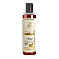 Гель для умывания " Сандаловое дерево и Мёд " ( Sandalwood & Honey Face wash ), 210 мл Khadi Natural