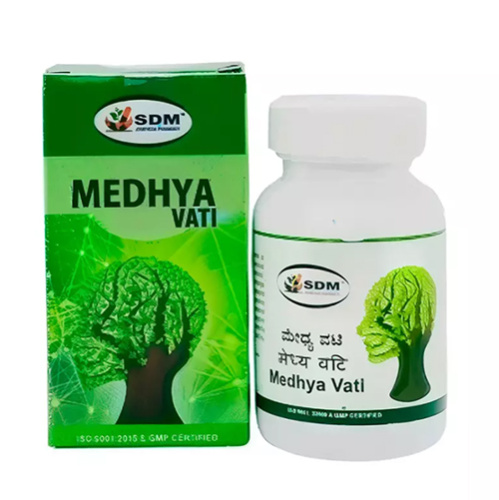Медха Вати ДC (Medhya Vati DS) - для мозга и памяти 100 табл., SDM Медха Вати ДC (Medhya Vati DS) - для мозга и памяти 100 табл., SDM