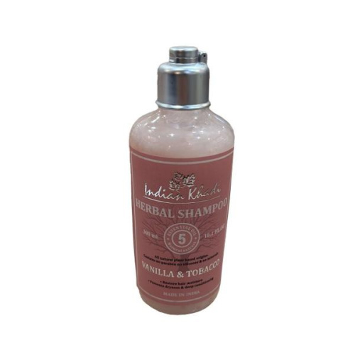 Шампунь для волос с Ванилью и Табаком (Vanilla & Tobacco) 300 мл., Indian Khadi Шампунь для волос с Ванилью и Табаком (Vanilla & Tobacco) 300 мл., Indian Khadi