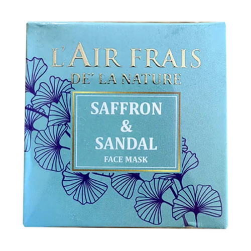 Маска для лица с Шафраном и Сандалом (Saffron Sandal) 50 г, L'Air Frais Маска для лица с Шафраном и Сандалом (Saffron Sandal) 50 г, L'Air Frais
