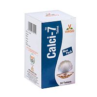 Кальци-7 (CalcI-7) - природный кальций 30 табл., VIRGO