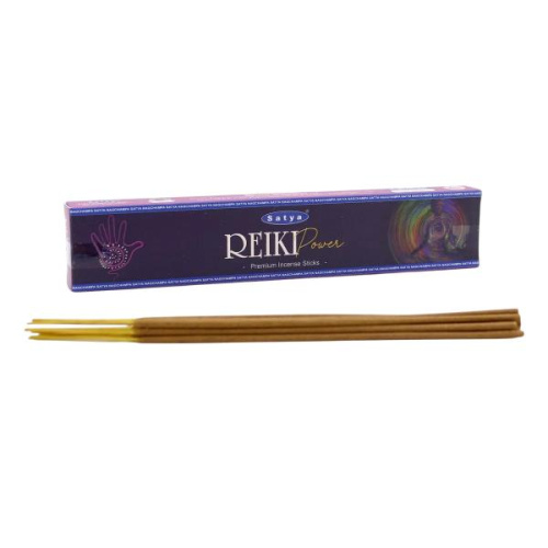 Благовония Reiki Power (Сила жизненной энергии Рэйки) Premium Incense Sticks 15 г, Satya Благовония Reiki Power (Сила жизненной энергии Рэйки) Premium Incense Sticks 15 г, Satya