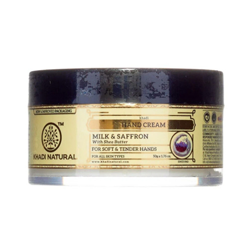 Крем для рук " Молоко и Шафран" ( Milk & Safron Hand Cream) 50 гр Khadi Natural Крем для рук " Молоко и Шафран" ( Milk & Safron Hand Cream) 50 гр Khadi Natural