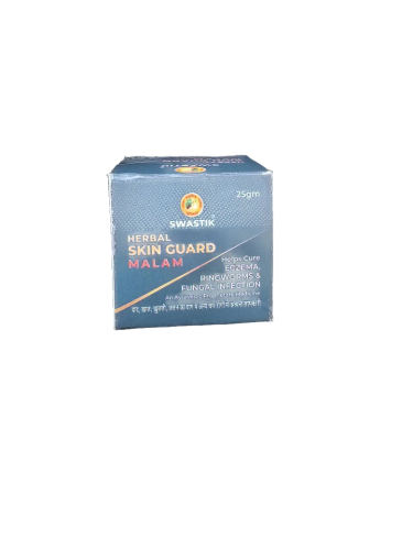 Хербал Скин гуард Малам (Herbal Skin Guard Malam) - от экземы / 25гр., Swastik Хербал Скин гуард Малам (Herbal Skin Guard Malam) - от экземы / 25гр., Swastik