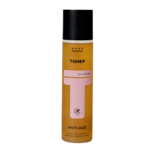 Тонер Anti-Age (для зрелой кожи) 150 мл, Nano Organic Тонер Anti-Age (для зрелой кожи) 150 мл, Nano Organic
